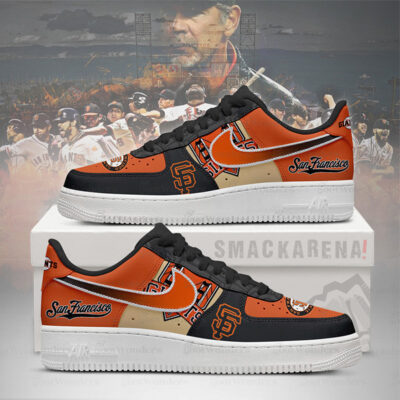 San Francisco Giants MLB AF1 Low Top Shoes