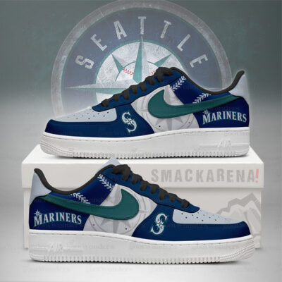 Seattle Mariners MLB AF1 Low Top Shoes