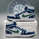 Seattle Mariners MLB J1 High Top Shoes