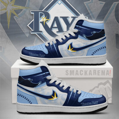 Tampa Bay Rays MLB J1 High Top Shoes