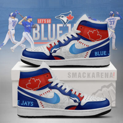 Toronto Blue Jays MLB J1 High Top Shoes