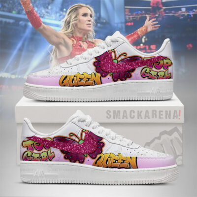 Charlotte Flair WWE Survivor Series AF1 Shoes