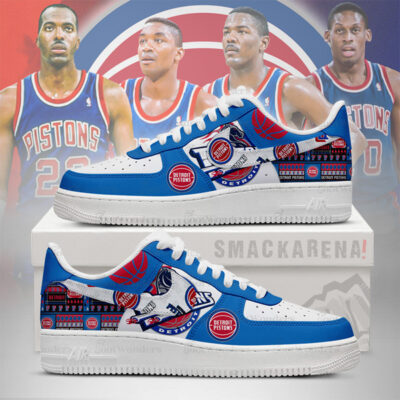 Detroit Pistons NBA AF1 Shoes