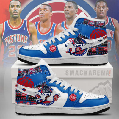 Detroit Pistons NBA J1 High Shoes