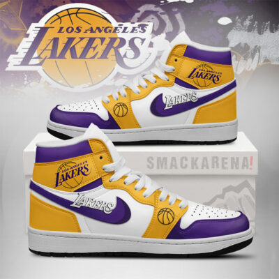 Los Angeles Lakers NBA J1 High Shoes Version 1