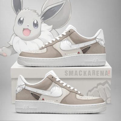 Evee Pokemon AF1 Low Top Shoes