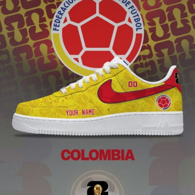 Colombia V.1 World Cup 2026 AF1 Shoes