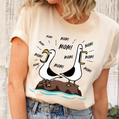 Seagull Mom Mom Mom Shirt