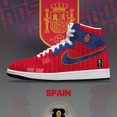 Spain V.1 World Cup 2026 AJ1 Shoes